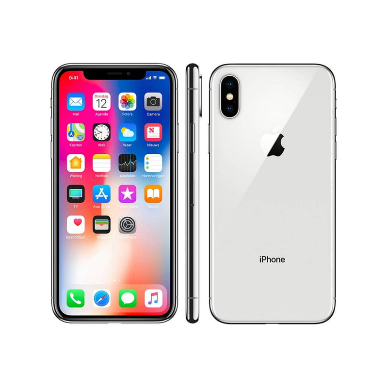 iPhone X 64GB/256GB Camera 12.0MP Dual Back 3 GB RAM Grade B