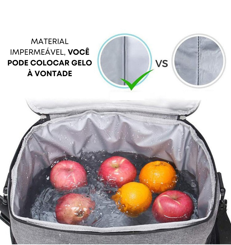 Mochila Thermal Bag® MAX - Sua Bebida Gelada por até 18 horas + Abridor de BRINDE