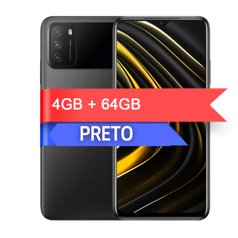 Xiaomi POCO M3 4GB 64GB/128GB Versão Global