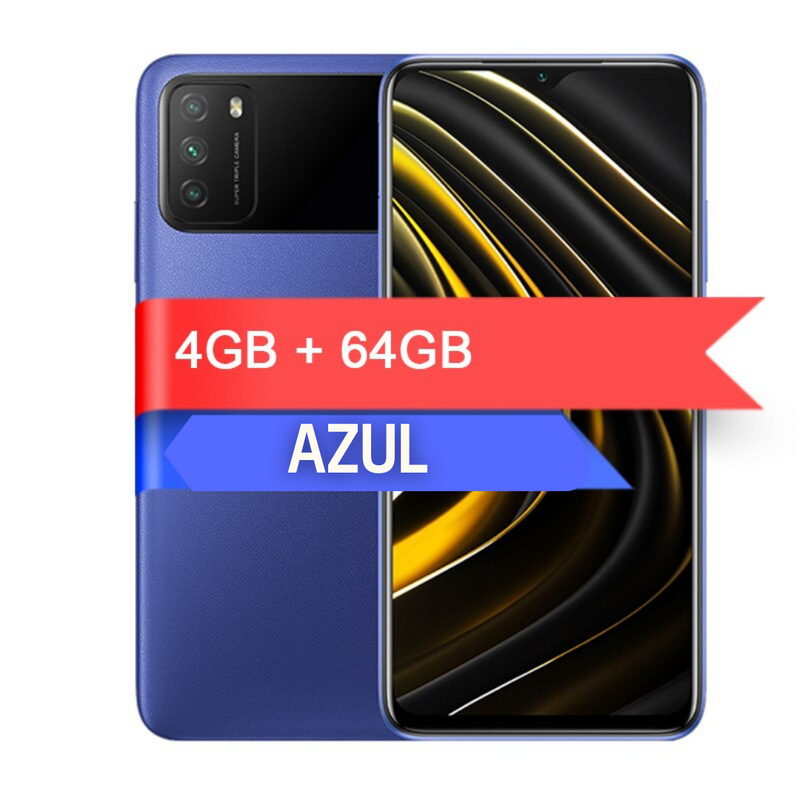 Xiaomi POCO M3 4GB 64GB/128GB Versão Global