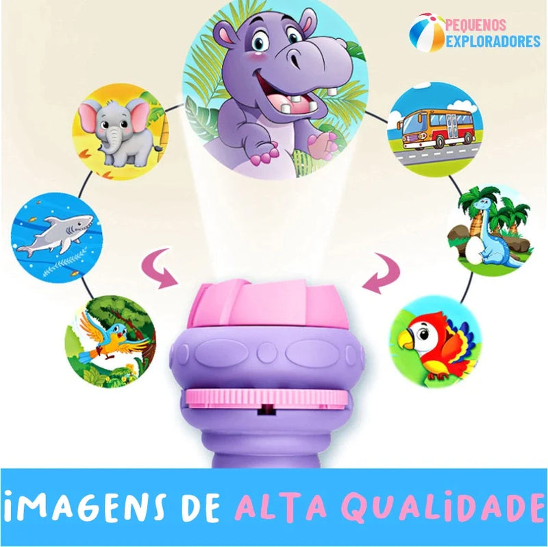 Lanterna Didática - BroKids [BRINDE +7 CARTÕES DE IMAGEM]