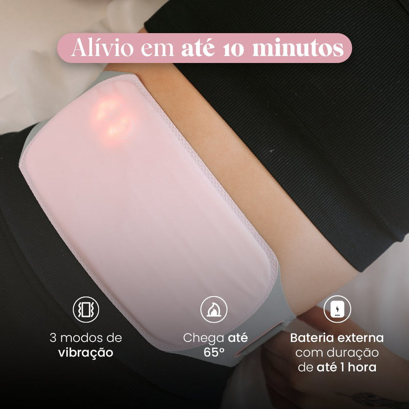 MenstruEasy® Almofada de Aquecimento Portátil, Sem Fio Almofada de Aquecimento Menstrual, Elétrico Aquecimento do Cinturão do útero para Alívio