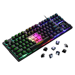 Teclado Mecânico Gamer GK-10 Teclas Rgb