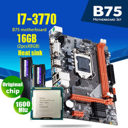 Kit Intel Core I7 3770 B75 2 Memoria 8GB = 16GB 1600MHz DDR3